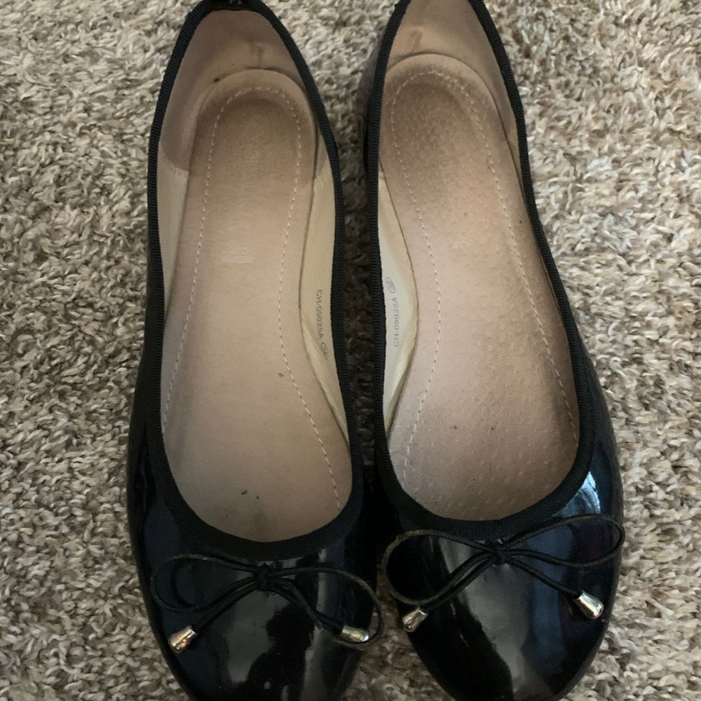 Ballet leather flats